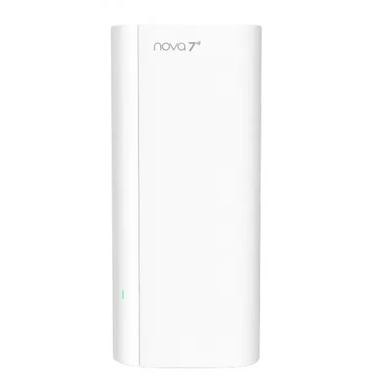 Tenda ME6 Pro (2-Pack) Mesh Wi-Fi 7 maršrutētājs, BE5100 divjoslu, līdz 5000 kv.pēdu pārklājums, 3x Gigabit porti katrā mezglā