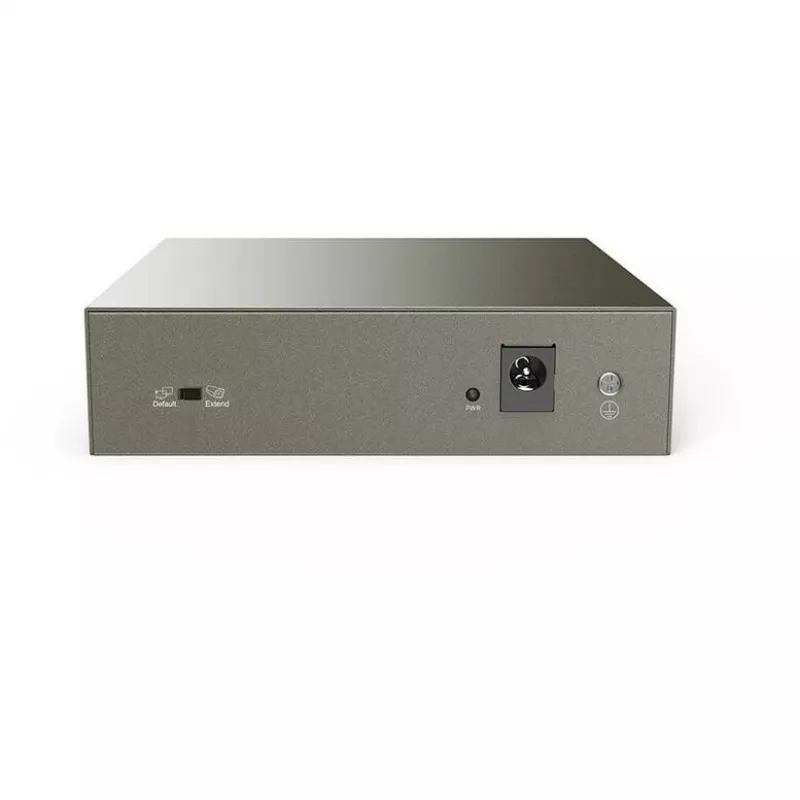 Tenda TEF1106P-4-63W PoE+ slēdzis, 6 portu Fast Ethernet, 4 PoE+ porti, 63W budžets, bezventilatoru galddatora modelis