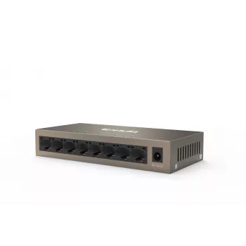 Tenda TEG1008M 8-portu Gigabit Ethernet komutators | 16Gbps metāla galddatora