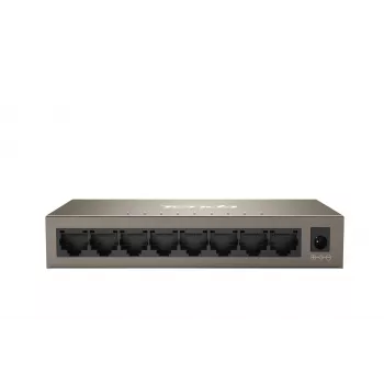 Tenda TEG1008M 8-portu Gigabit Ethernet komutators | 16Gbps metāla galddatora