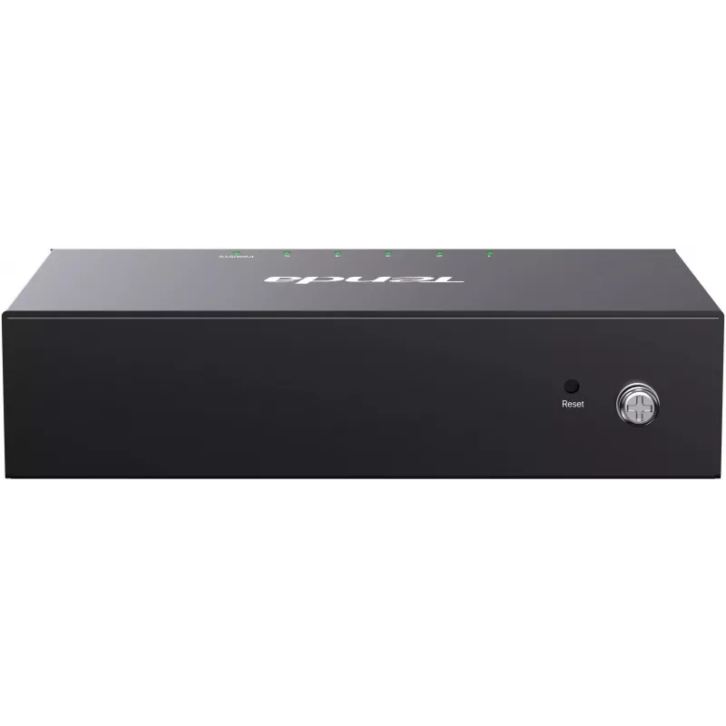 Tenda TEG2205D Web Smart L2 Cloud Managed Switch, 5x 10/100/1000 Mbps, Metāls, Bez ventilatora