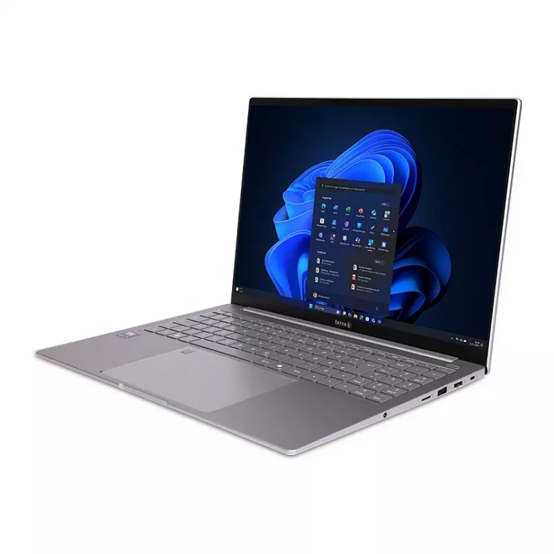 TERRA 1220879 klēpjdators, 15,3 collu WUXGA, Intel Core Ultra 5 125U, 16GB DDR5, 500GB SSD, Windows 11 Pro, vācu tastatūra