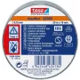 tesa 53988-00016-00 Profesionāla elektroizolācijas lente, sarkana, 20 m x 19 mm, PVC, liesmas slāpējoša, 1 rullis