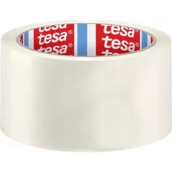 tesa pack Solid & Strong 58640-00000-00 caurspīdīga iepakojuma lente 66 m x 50 mm (1 rullis)