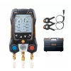 testo 550s digitālais kolektora manometru komplekts ar Bluetooth un 2 bezvadu skavas temperatūras zondēm (0564 5501)