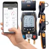 Testo 550s Smart Set digitālais kolektors ar Bluetooth un skavas zondēm 0564 5502