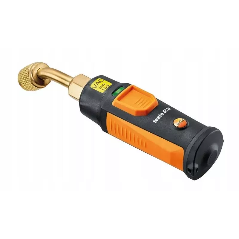 Testo 552i ar lietotni vadāms bezvadu vakuuma sensors ar Bluetooth, Pirani sensoru, 0-20000 mikronu diapazonu, IP54 0564 2552