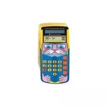 Texas Instruments Little Professor Solar izglītojošs kalkulators, 50 000 uzdevumu, 8 ciparu LCD, saules enerģija, dažādas krāsas