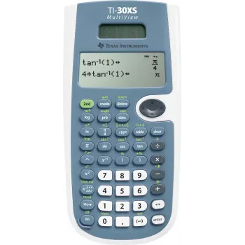 Texas Instruments TI-30 X II Solar zinātniskais kalkulators zils ar uzvelkamu vāciņu