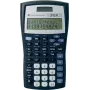 Texas Instruments TI-30X IIS zinātniskais kalkulators, 2 rindu displejs, saules un baterijas barošana, melns