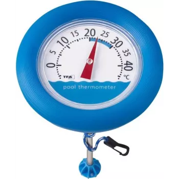 TFA Dostmann Poolwatch Analogais baseina termometrs, 40.2007, Peldošs termometrs peldbaseiniem un dīķiem