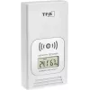 TFA LIFE Radio Weather Station ar iekštelpu/ārštelpu termometru un higrometru, melns/sudrabs
