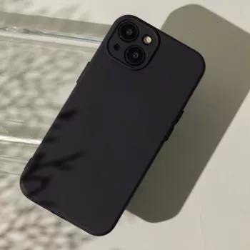 TFO silikona maciņš Xiaomi Redmi A7 Pro - matēti melns triecienizturīgs aizmugurējais vāciņš