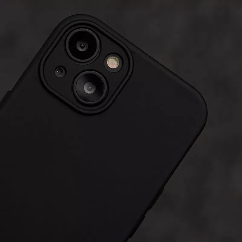 TFO silikona maciņš Xiaomi Redmi A7 Pro - matēti melns triecienizturīgs aizmugurējais vāciņš