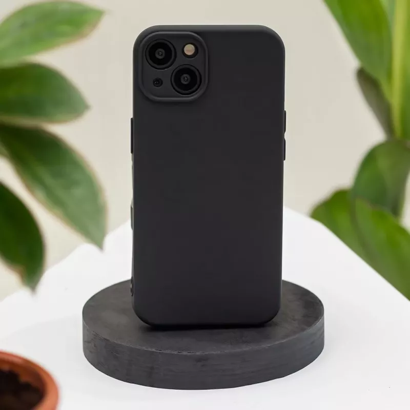 TFO silikona maciņš Xiaomi Redmi A7 Pro - matēti melns triecienizturīgs aizmugurējais vāciņš