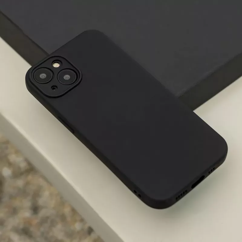 TFO silikona maciņš Xiaomi Redmi A7 Pro - matēti melns triecienizturīgs aizmugurējais vāciņš