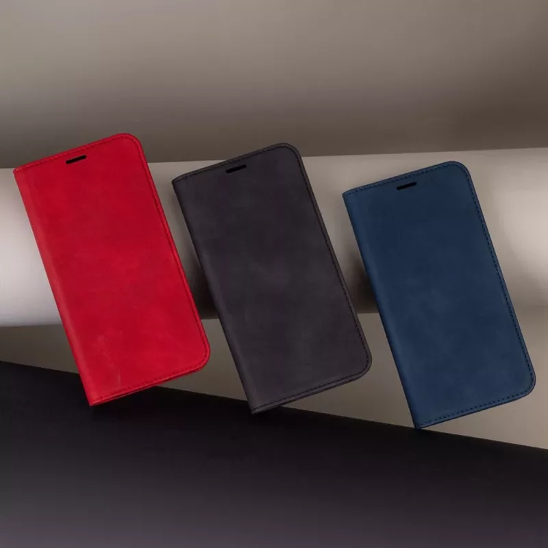 TFO Smart Suede Case Samsung Galaxy A52 4G / A52 5G / A52S 5G sarkanā krāsā