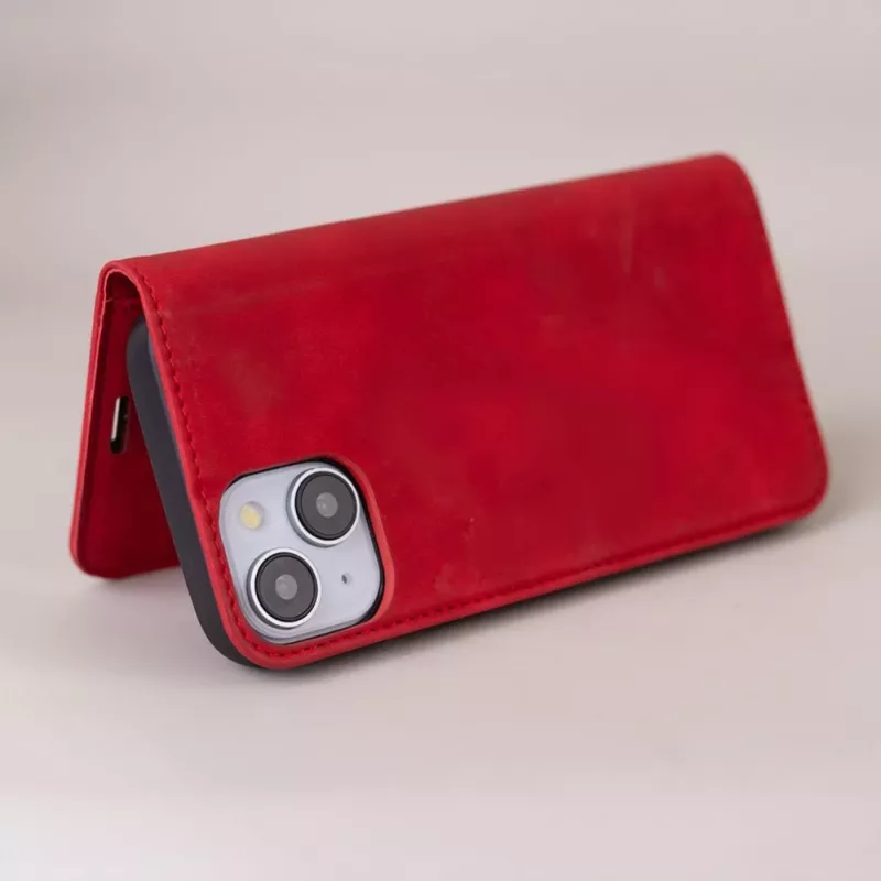 TFO Smart Suede Case Samsung Galaxy A52 4G / A52 5G / A52S 5G sarkanā krāsā