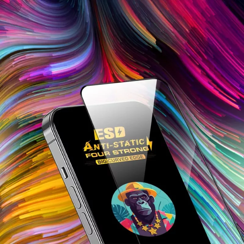 TFO Universalais rūdītais stikls 9D OneFit AI-57 ekrāna aizsargs 6,7 collu displejiem