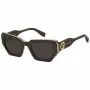 THE MARC JACOBS Sieviešu saulesbrilles MARC851/S - Kaķacs formas acetāta rāmis, pelēki gradienta lēcas, 52 mm