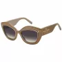 THE MARC JACOBS Sieviešu saulesbrilles MARC800SDLN - Melns rāmis, Pelēkas gradienta lēcas, 52mm