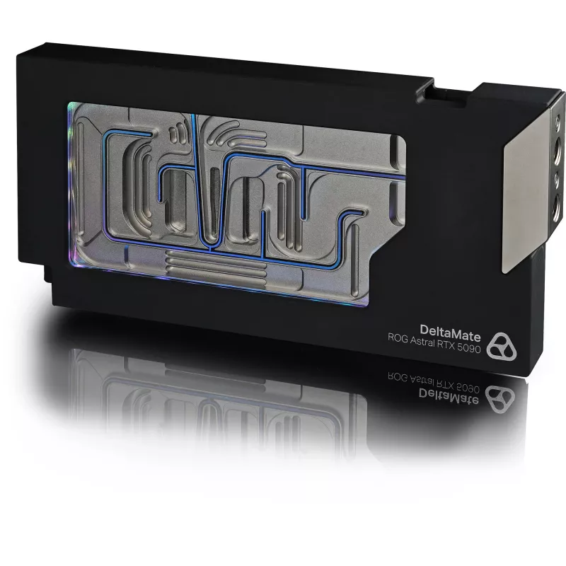 Thermal Grizzly DeltaMate GPU Ūdens Bloks Astral RTX 5090, ARGB, ar Aizmugures Plāksni - Akrils, Melns