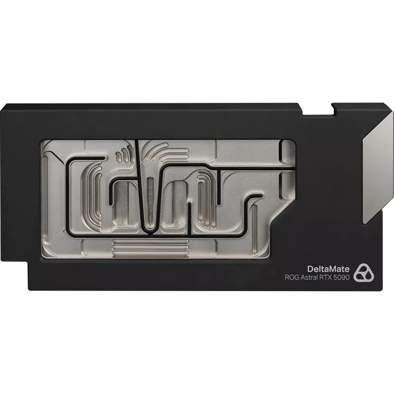 Thermal Grizzly DeltaMate GPU Ūdens Bloks Astral RTX 5090, ARGB, ar Aizmugures Plāksni - Akrils, Melns