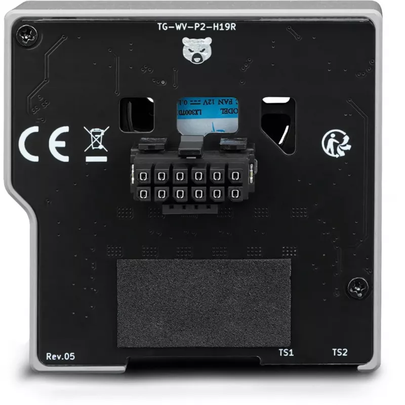 Thermal Grizzly WireView Pro II GPU jaudas uzraudzības ierīce - balta, reversa (12V-2x6-Pin, USB-C)