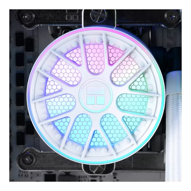 Thermalright Aqua Elite V6 RGB 240mm viss-vienā šķidruma dzesētājs (balts)