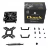 Thermalright AXP90-X36 Black zema profila CPU dzesētājs, 92mm PWM ventilators, ITX, Intel & AMD