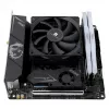 Thermalright AXP90-X36 Black zema profila CPU dzesētājs, 92mm PWM ventilators, ITX, Intel & AMD