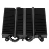 Thermalright AXP90-X36 Black zema profila CPU dzesētājs, 92mm PWM ventilators, ITX, Intel & AMD