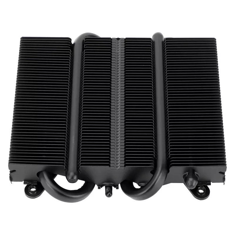 Thermalright AXP90-X36 Black zema profila CPU dzesētājs, 92mm PWM ventilators, ITX, Intel & AMD