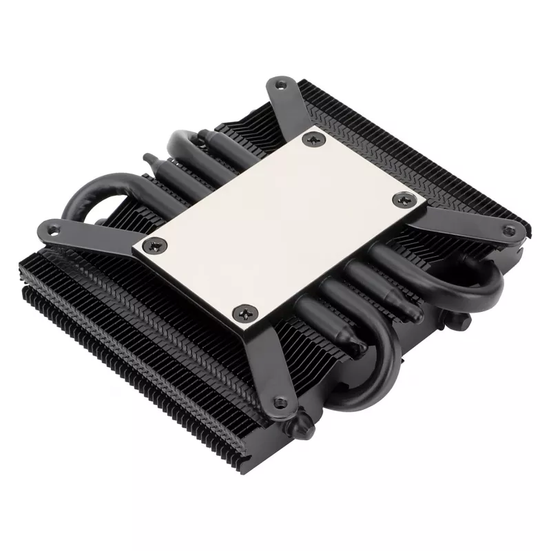 Thermalright AXP90-X36 Black zema profila CPU dzesētājs, 92mm PWM ventilators, ITX, Intel & AMD