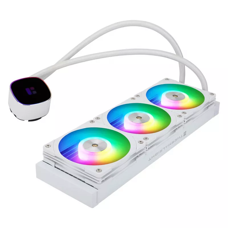 Thermalright Frozen Horizon V2 RGB 360mm balts ARGB AIO šķidruma dzesētājs