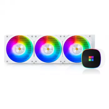 Thermalright Frozen Horizon V2 RGB 360mm balts ARGB AIO šķidruma dzesētājs