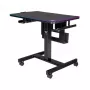 Thermaltake CycleDesk 100 GGD elektriski regulējams augstuma galds ar RGB, melns