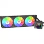 Thermaltake LB360-S ARGB (Gunmetal) All-in-One šķidruma dzesētājs, 360mm radiators, 3x 120mm ventilatori, 2.1 inch IPS LCD displejs
