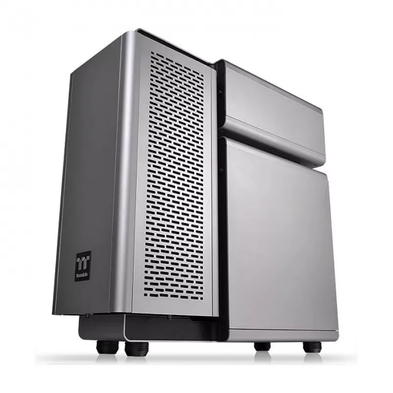 Thermaltake Level 20 Tempered Glass Edition pilna torņa korpuss, pelēks/melns, ARGB ventilatori