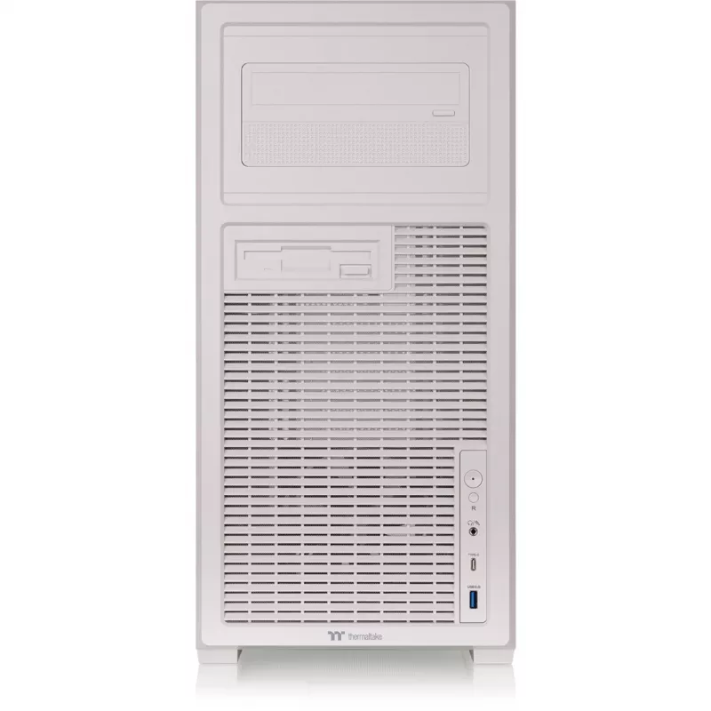 Thermaltake Retro 360 Beige Mid Tower PC Case ar rūdītu stiklu