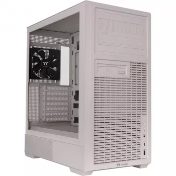 Thermaltake Retro 360 Beige Mid Tower PC Case ar rūdītu stiklu