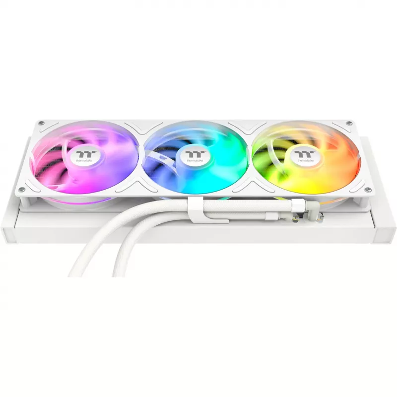 Thermaltake ST360 Ultra Snow White 360mm All-in-One Liquid Cooler ar 2.1 inch IPS LCD displeju