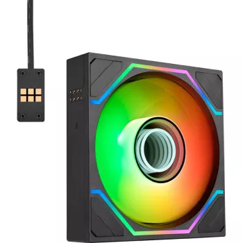 Thermaltake SWAFAN 120 EX INFINITY Black 3-Pack 120mm PWM ARGB Ventilators