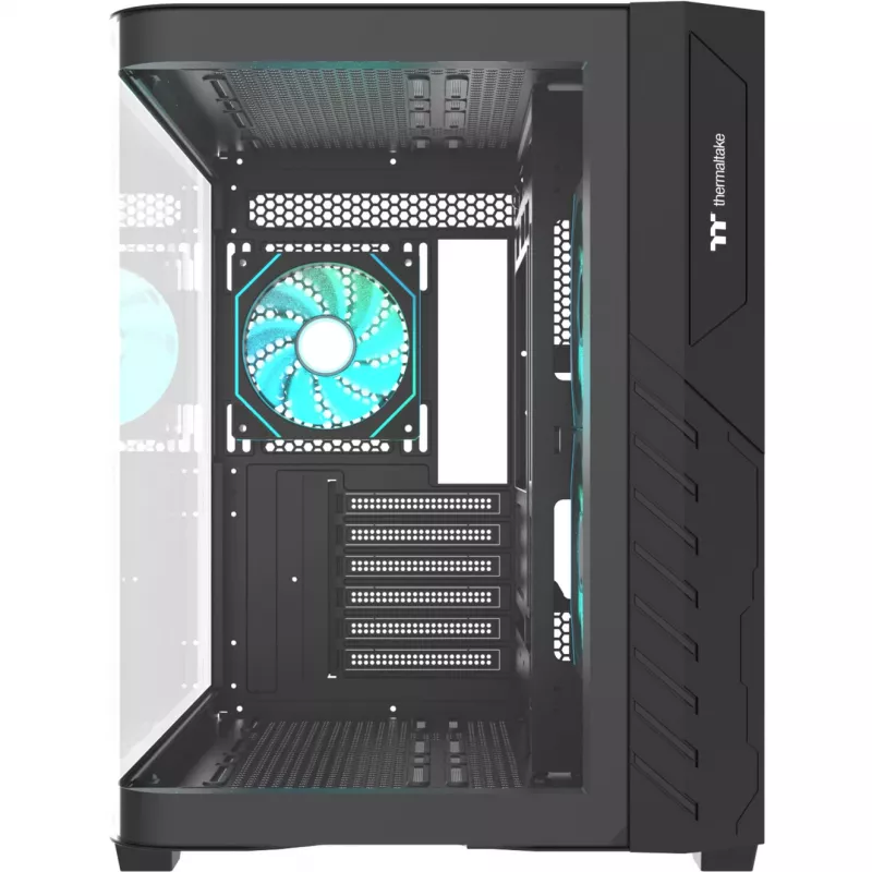 Thermaltake Vision 330 CR ARGB SE Edition Mid Tower korpuss, melns, 3x rūdīta stikla paneļi, 3x CT140 ARGB ventilatori