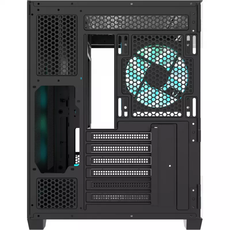 Thermaltake Vision 330 CR ARGB SE Edition Mid Tower korpuss, melns, 3x rūdīta stikla paneļi, 3x CT140 ARGB ventilatori