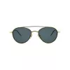 Thom Browne TB109ATGLDBLK Unisex Aviator Saulesbrilles Titanija Rāmis Tumši Zaļas Lēcas 53/20/141 mm