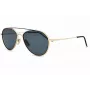 Thom Browne TB109ATGLDBLK Unisex Aviator Saulesbrilles Titanija Rāmis Tumši Zaļas Lēcas 53/20/141 mm