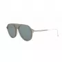 Thom Browne TB809BGRYSLV5 Unisex Saulesbrilles - Pelēks Rāmis, Sudraba Spoguļlēcas, 55/18/145 mm
