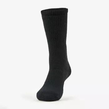 THORLO'S Extreme Cold Max Cushion pusgarās zeķes - melnas (EU 38-42)