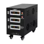 Trīsfāzu stabilizators KEMOT PROavr-30k 30 kVA Servo Motor sprieguma regulators